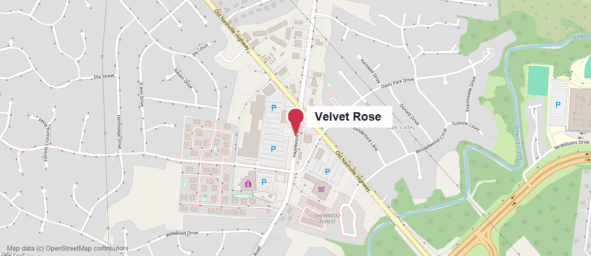 Map for Murfreesboro Florist local dispatch address
