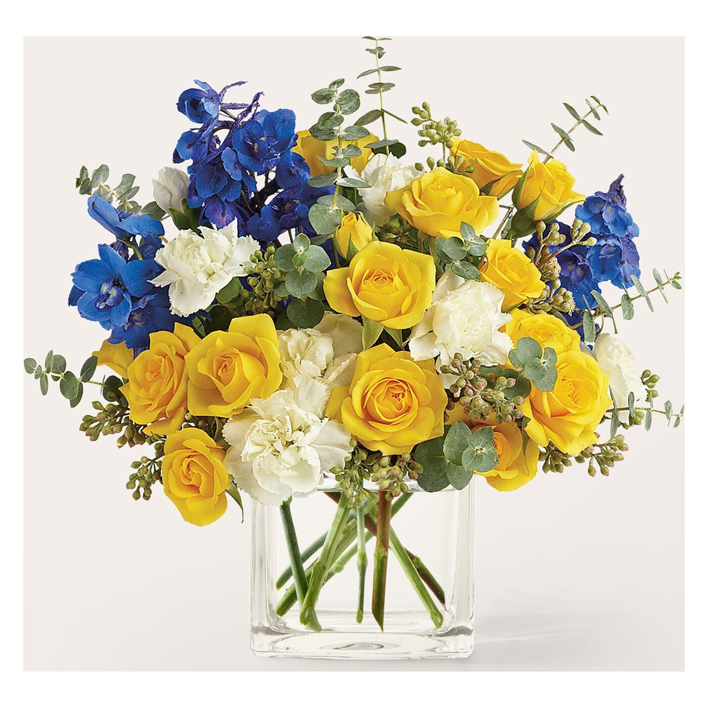 Sparkling Citrine Bouquet flower arrangement