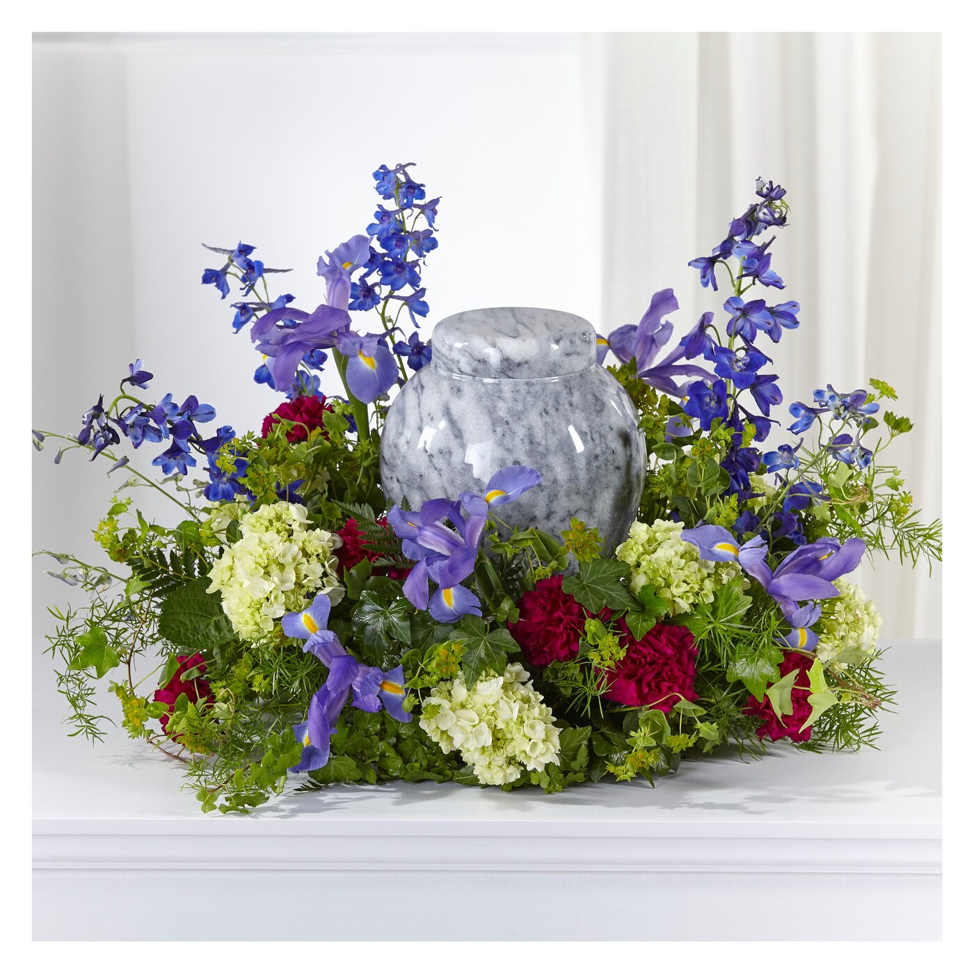Forever Remembered Cremation Adornment flower arrangement