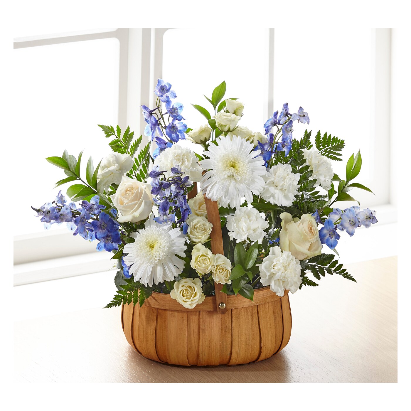 Harmony & Grace Basket flower arrangement