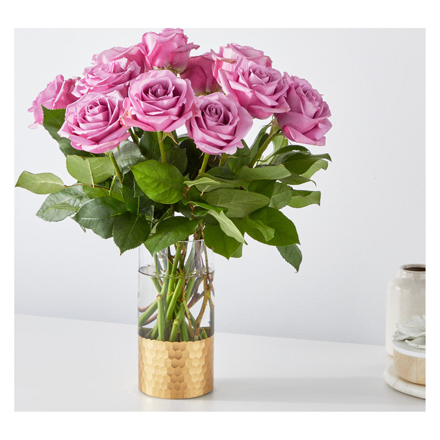 Secret Admirer Lavender Rose Bouquet flower arrangement