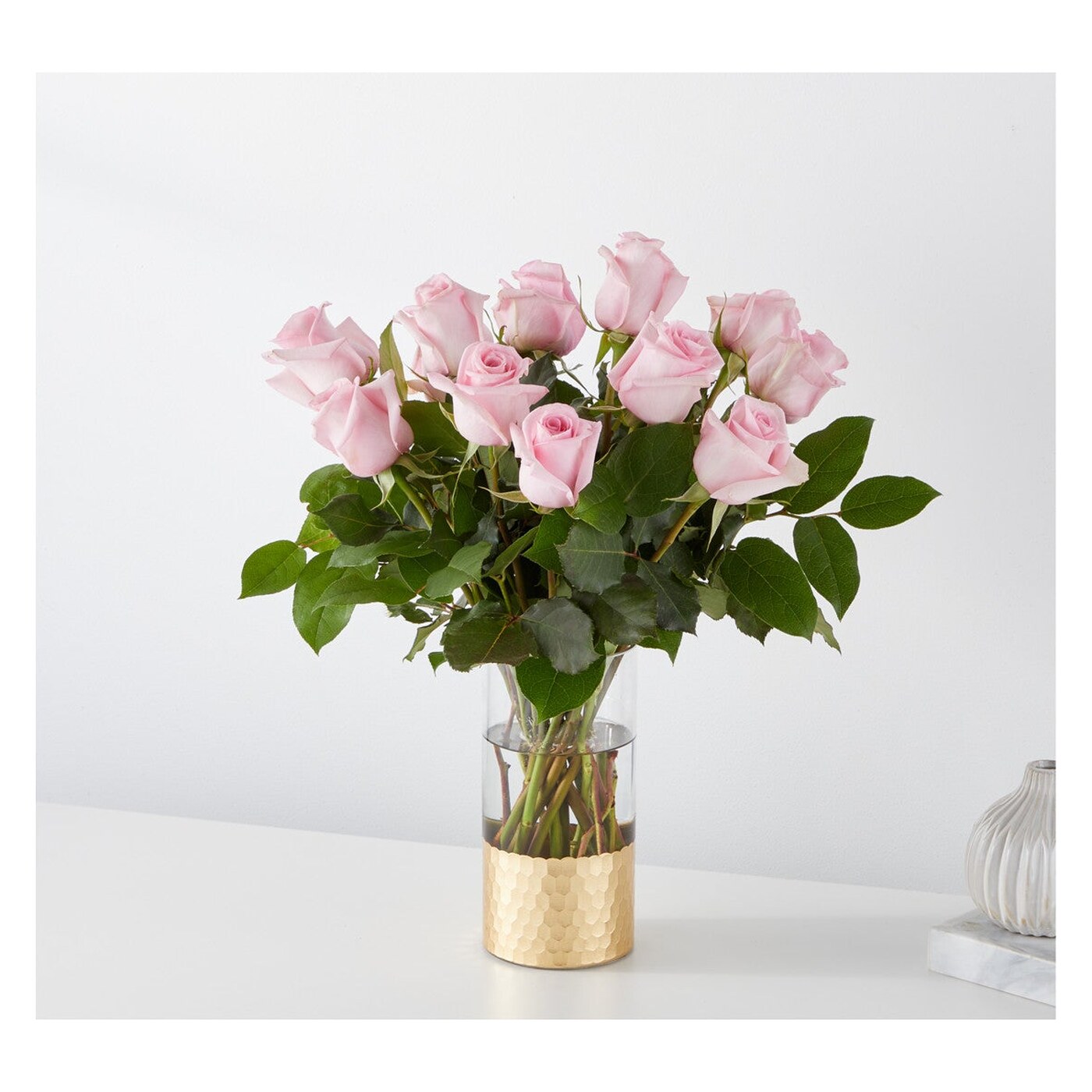 Picture Perfect Pink Rose Bouquet flower arrangement