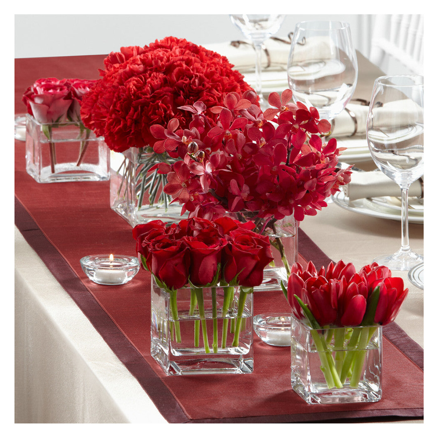 Modern Grace Centerpiece flower arrangement